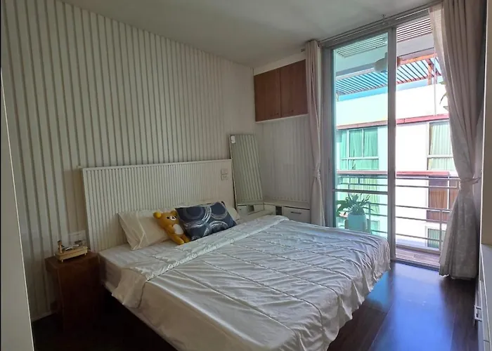 Apartment Iris Rama9 Airport Link-huamark *